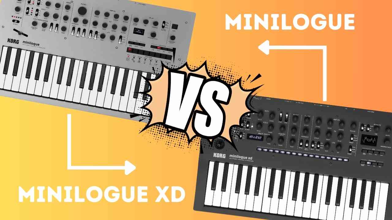 Korg Minilogue vs Korg Minilogue XD
